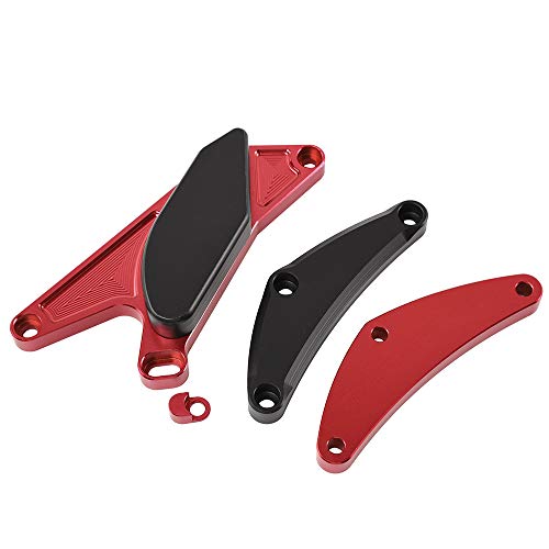 GSX-R 600 750 Engine Stator Clutch Case Crash Pad Slider Protector for Suzuki GSXR 600 750 GSXR600 GSXR750 2006-2010 (Red) - Thumbnail 5