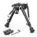 XAegis Carbon Fiber 6"- 9" Rifle Bipod with Picatinny Adapter, Carbon Bipod for Hunting&Shooting primary