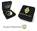 Gold Ethereum Coin w/ Showcase Box: Limited Edition Collector Set | Physical Gold Coin with Crypto Coin Display Case | Cryptocurrency Coin With Realistic Details | Great Desk Home Gift Idea HODL Fans