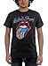 Rolling Stones - Mens Tour Of America T-Shirt - X-Large gun metal gray