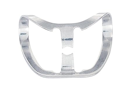 Amazon Com Hyg Hygenic Gloss Finish Wingless Rubber Dam Clamp 212 Ea Industrial Scientific