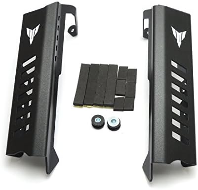 fz09 Radiator Cover Grills Guard Protector for Yamaha FZ-09 FZ 09 2014 2015 2016 (black)