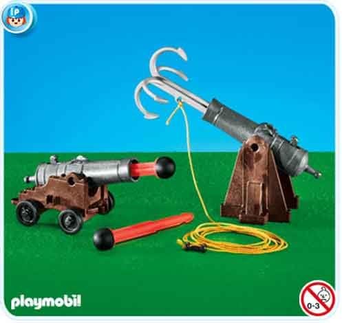 playmobil pirate cannon