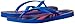 Havaianas Women's Slim Tribal Flip Flop, Blue Star, 37 BR/7-8 M US