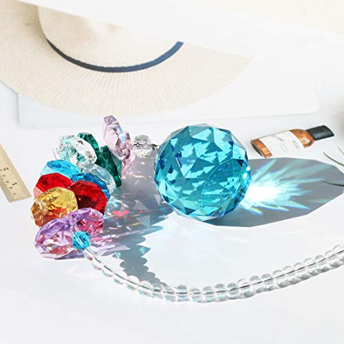 H&D 30mm Crystal Ball Prism Rainbow Maker Collection Hanging Suncatcher Wedding Favors