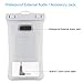 RISEPRO Waterproof Armband, Floating Underwater Case Pouch Dry Bag White with Audio Jack for iPhone 6, 6 Plus, 6s, 6s Plus, 5, 5s, Samsung Galaxy s6 HTC Screen Touchable IPX8 100FT FB1710-W…