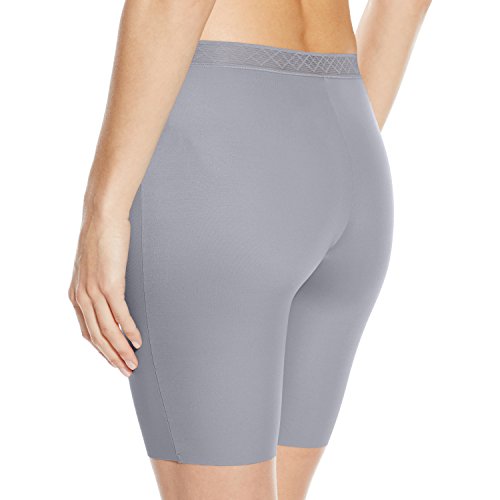 Vassarette Women's Invisibly Smooth Panty 12385, Feather Grey, Medium/6 - Thumbnail 2