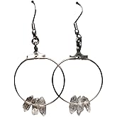 Herkimer Diamonds Hoop Earrings