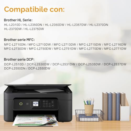 LeciRoba DR2400 Drum for Brother DR-2400 for Brother DCP-L2530DW L2510D L2537DN L2550DN HL-L2350DW L2310D L2357DW L2370DN L2375DW MFC-L2710DW L2710DN L2730DW 750DW (1 pack)