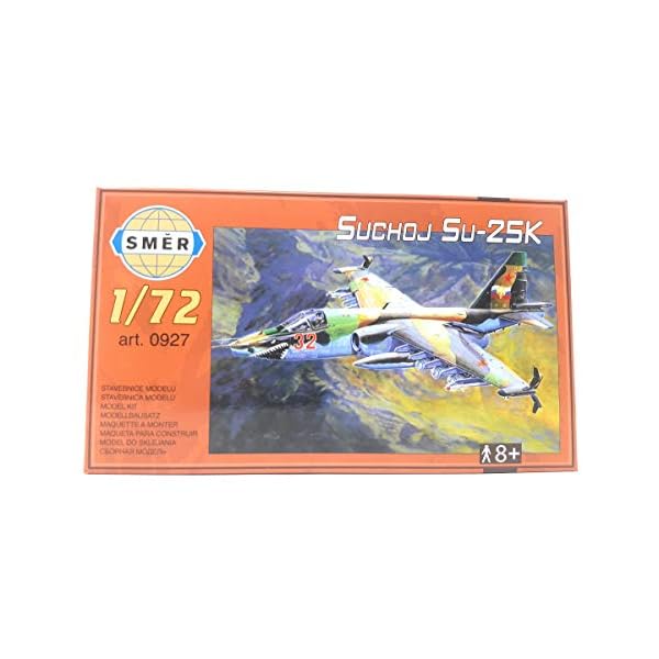 SMER Modellbau Kunststoff Modellbausatz Militär 1:72 Flugzeug Suchoj SU 25K