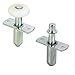 Slide-Co 164166 Bi-Fold Door Top Pivot and Guide Wheel,(Pack of 2)