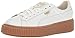 PUMA Women's Basket Platform Core Sneaker, Puma White-Puma White,7.5 M US