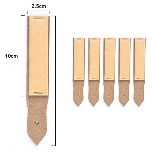 Lead & Pastel Sandpaper Block Pencil Pointer (12 Sheets for Each, Pack of 5)