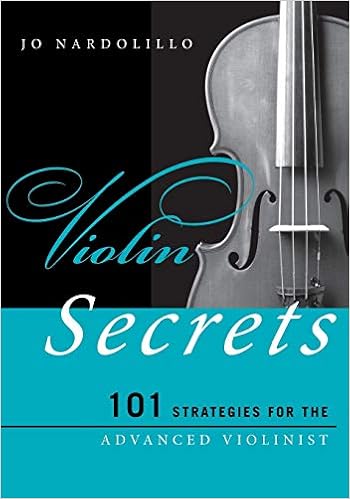 Amazon Com Violin Secrets 101 Strategies For The Advanced Violinist Music Secrets For The Advanced Musician 9780810886247 Nardolillo Jo Books