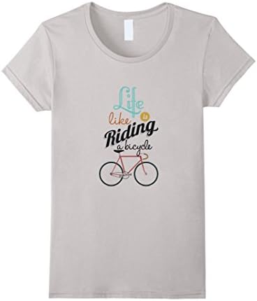 Womens Is My Bike Ok City Retro Cycling Bike Racing Bicycle T Shirt Medium Silver