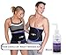 WeightLoss-Solutions Belly Fat Burning Body Wraps for Men & Women. Lose Belly Fat, get a Slimmer Waistline. Includes Lipo-Trim Fat Burning Cream a Waist Trimmer Sauna Belt (8