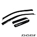 VioletLisa 4pcs Front Rear Smoke Sun/Rain Guard Vent Shade Window Visors For 04-08 Ford F-150 Super/Extended Cab (Except 2004 Heritage)
