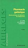 Pharmacie galÃ©nique (French Edition) by 