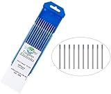 TEN-HIGH WC20 Grey Cerium Tungsten Electrodes TIG Welding 2.4mm x 150mm 10pcs view 2