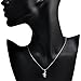 925 Sterling Silver Penguin Bird Animal Lover Pendant Necklace, 18 inch Snake Chain