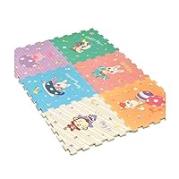 ZHWEI Crawling Mat Baby Crawling Mat XPE Thickened 113166cm Living Room Home Foldable Foam Mat 6 Pieces (Color : 01)