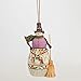 Jim Shore Heartwood Creek Winter Scene Snowman Stone Resin Hanging Ornament, 4.625”