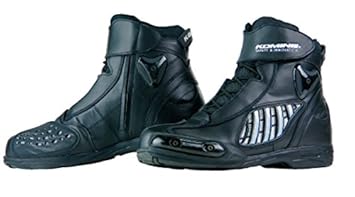 【クリックで詳細表示】コミネ KOMINE バイク エアスルーライディングシューズ バイクシューズ 通気性 スライダー ブラック 24.5cm 05-068 BK-068