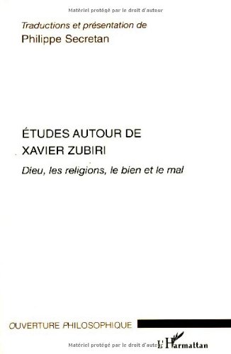 Études autour de Xavier Zubiri