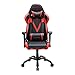 DXRacer Valkyrie Series OH/VB03/NR Racing Seat Office Chair Gaming Ergonomic Adjustable Computer Chair with - Included Head and Lumbar Support Pillows (Black/Red)