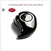 Doinshop New Ultra-small Earbud S530 4.0 Stereo Bluetooth Headset Earphone Mini (black)