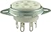 Vacuum Tube Socket, 8 Pin / Octal, Ceramic, Chassis Mount