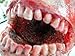 Halloween Horror Prop - Life Size Dental Acrylic Resin Teeth for Prop Building!