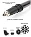 MAXBONA Trekking Poles Collapsible for Hiking – Nordic Walking Sticks of Carbon Fiber – Anti Shock, Ultra Strong & Lightweight w/Sweat Absorbing Natural Cork & EVA Grips – All Terrain Tips/Carry Bag
