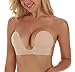 Unilove Strapless Bra Push Up Bras for Women Invisible Bra Adhesive Backless Bra