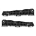 Brock Replacement Pair Set Front Bumper Retainer Side Support Bracket Compatible with Camry & Hybrid 52536-06120 52535-06130