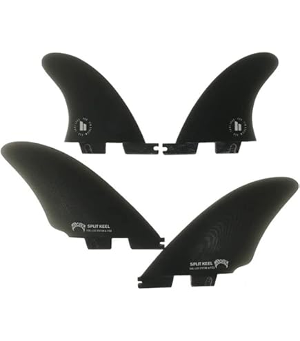 Amazon.com : Christenson Twin PG Black Fins : Sports & Outdoors