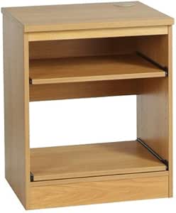 Walden 1 estante para impresora/escáner mueble para acabado: madera de