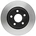 ACDelco Silver 18A2345A (19261773) Non-Coated Front Disc Brake Rotor