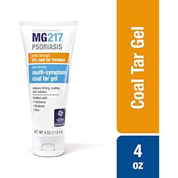 MG217 Psoriasis Non-Drying Multi-Symptom 2% Coal Tar Gel - 4 oz Tube