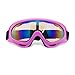 4-FQ Adjustable UV Protective Outdoor Glasses Motorcycle Goggles Dust-proof Protective Combat Goggles Sunglasses Outdoor Tactical Goggles to Prevent Particulates in Color Lens