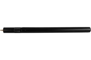 Aluminum Alloy Pool Cue Extension, Billiard Stick Extender Snooker Cue Extend Billiards Pool Cue Extension(Black)
