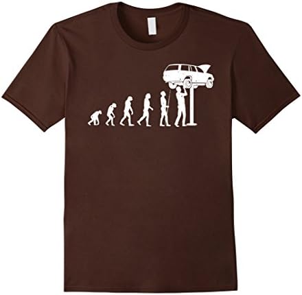 Men's Mechanic T-shirt , Mechanic Evolution XL Brown