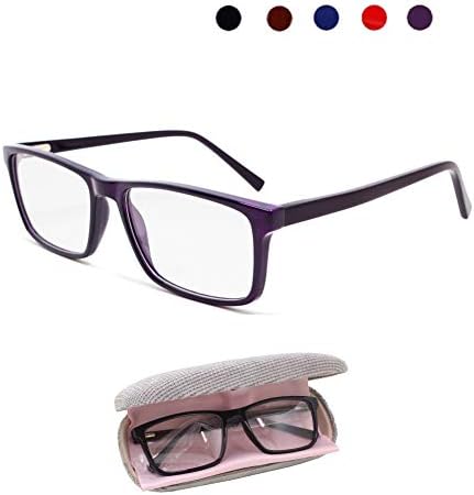 Coolais Eyeglasses Men Eyewear Frames Women Unisex Optical Frame with Non-Prescription Clear Lens AOF-01