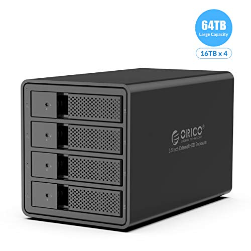 ORICO 4 Bay External Hard Drive Enclosure USB 3.0 to SATA 3.5 inch