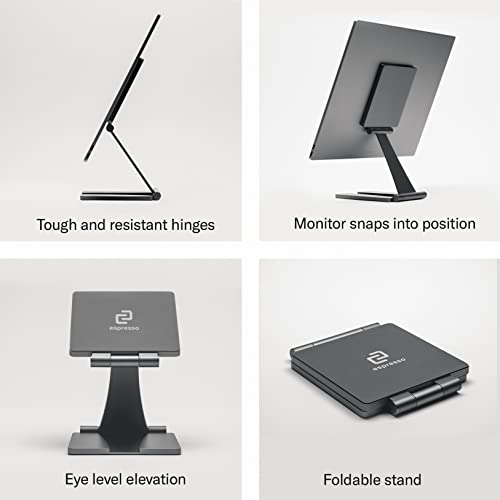 espresso Displays Portable Monitor Stand espressoStand Lightweight Monitor Stand with Fast