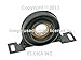 BMW OEM Driveshaft Center Support with Bearing E36 E39 Z3 318i 318is 318ti 320i 323i 325i 325is 328i M3 M3 3.2 525i 528i 530i Z3 2.5i Z3 3.0i
