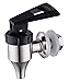 Samyo 304 Stainless Steel Beverage Dispenser Spigot Replacement Juice Cold Drink Wine Barrel Faucet Tap for Home and Party Use (Polished Finish) BS-02