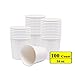 Belinlen Paper Ice Cream Cups, Paper Hot/Cold Soup Cups - 100 Count (White) (16 oz)