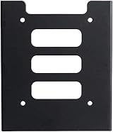 RHINORO 2x 2.5 to 3.5 Inch Metal SSD HDD Mounting Frames Kit w/ Screws view 7