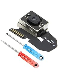 Cámara Trasera Para iPhone 6 Plus A1522 A1524 A1593 Enfoque automático de 8 MP flash LED Cam Cámara de visión trasera cámara trasera incl. 2 x Destornillador para fácil instalación por MMOBIEL